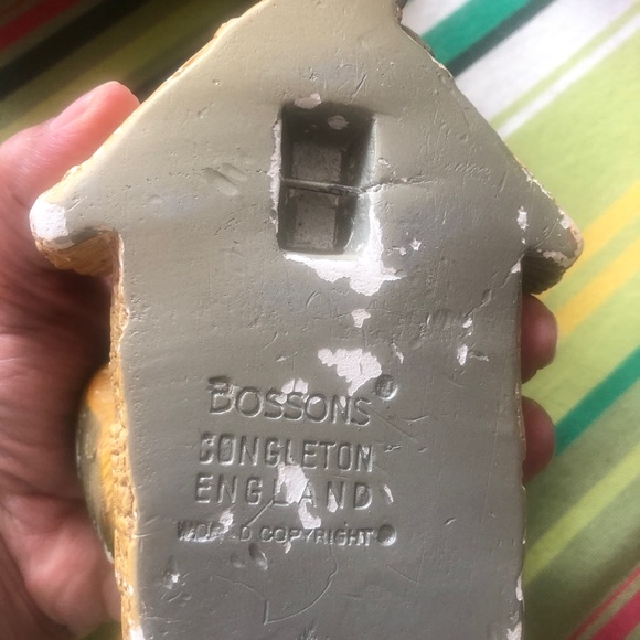 Vintage Bosson chalkware “ blue tits” 1967 made in England - Picture 3 of 5